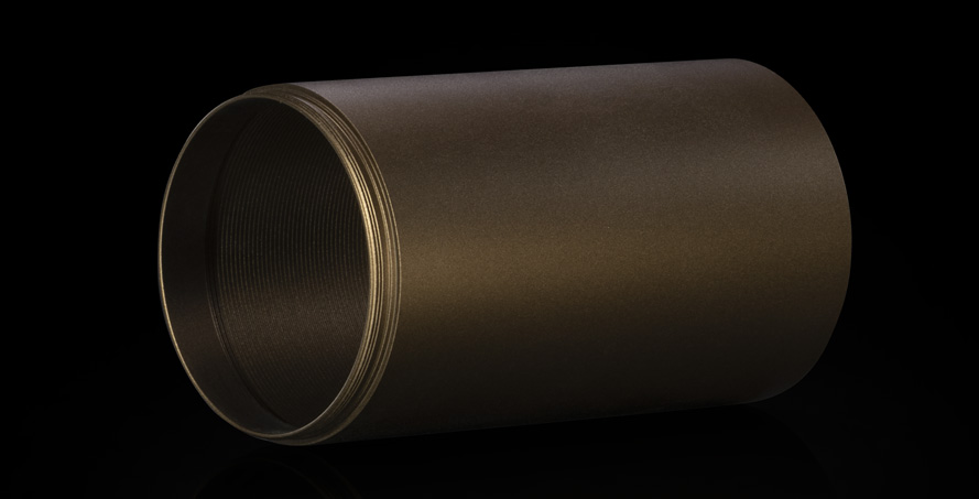 ARES ETR 56mm Sunshade - Brown | Athlon Optics