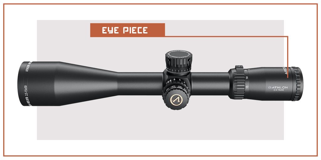 rifle scope eye piece